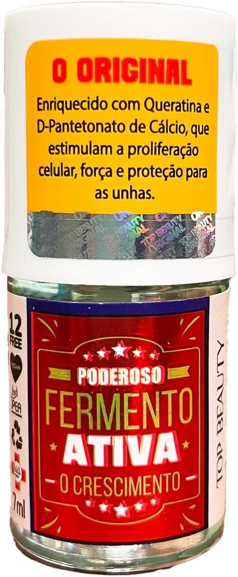 Base SOS Unhas Top Beauty - Fermento - Free 1