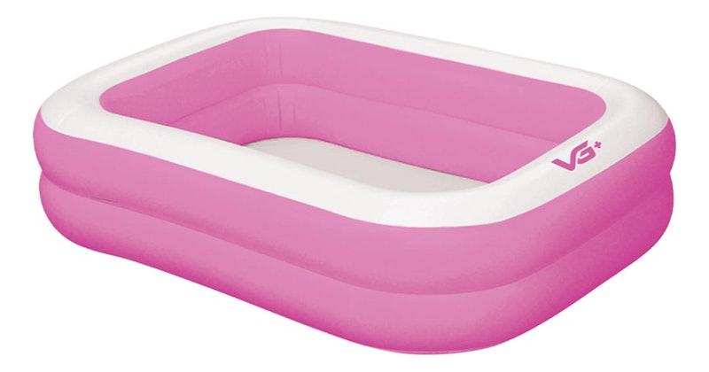 Piscina Inflável 100 L Retangular PVC 1