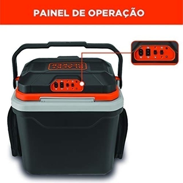 Mini Geladeira Portátil para Viagem 24 L 2