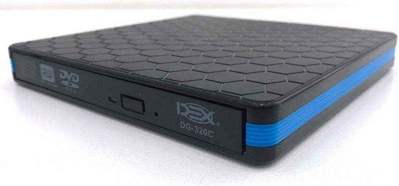 Gravador Externo de DVD USB 3.0 Tipo C Dex 1