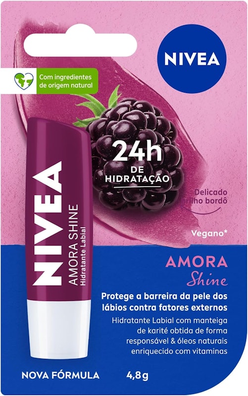 Nivea Hidratante Labial Amora Shine 1