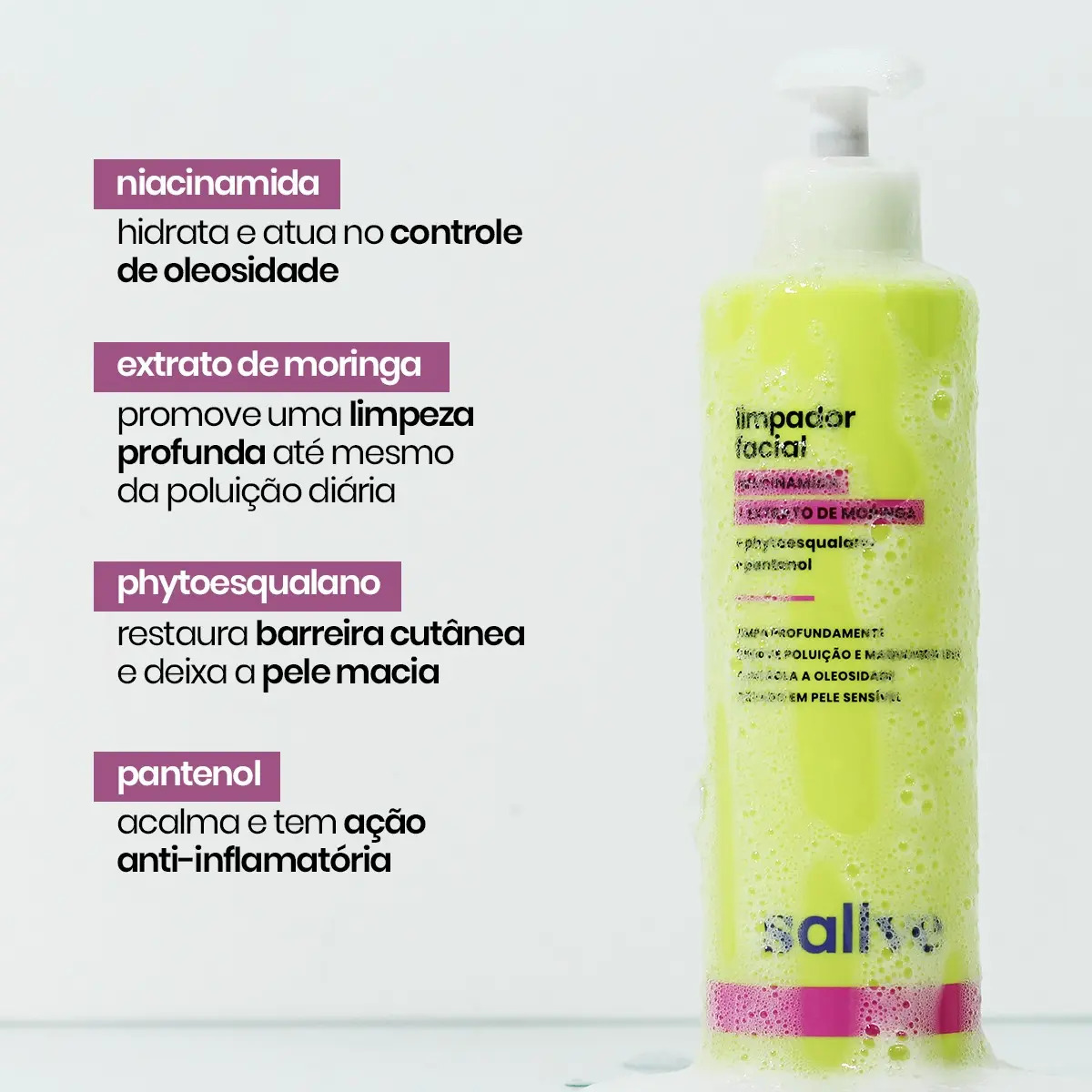 Limpador Facial Sallve 4