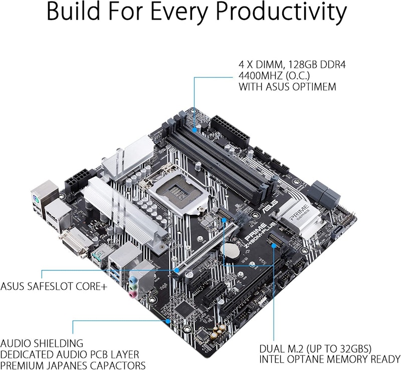 Placa-Mãe Asus Prime Z490M-Plus 3