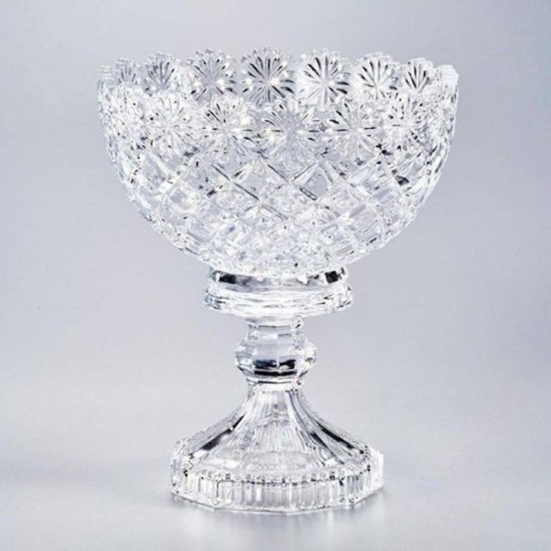 Fruteira Centro de Mesa Diamond Cristal 1