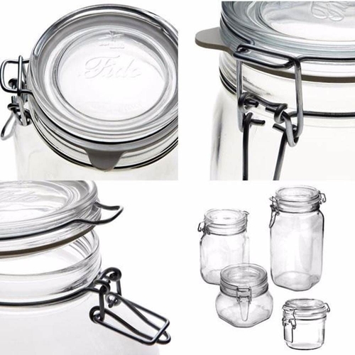 Pote de Vidro Italiano Fido Hermético 3000ml 2