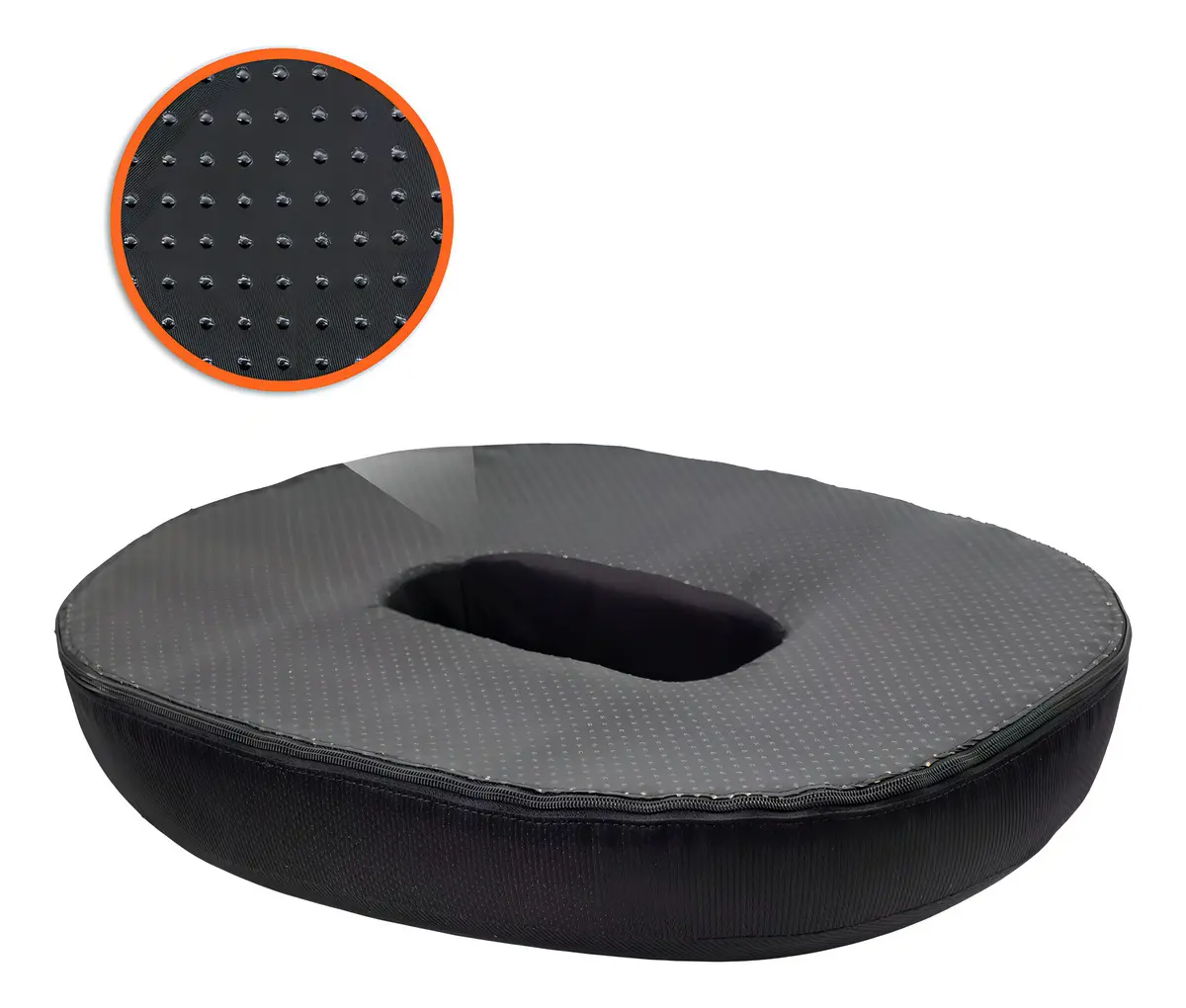 Almofada Oval com Orifício  2