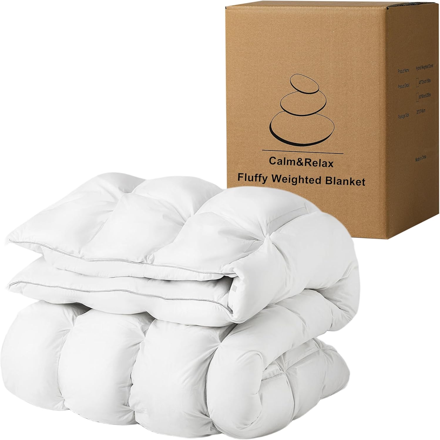 Cobertor Ponderado Híbrido FluffWeight Calm&Relax 2