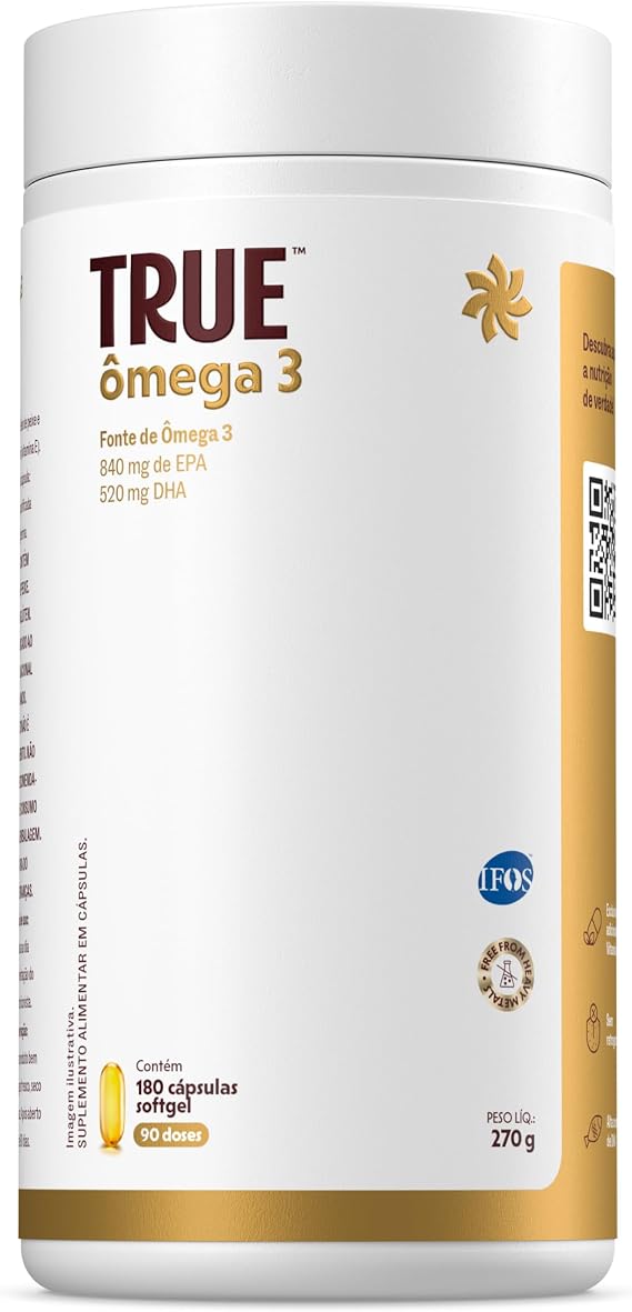True Ômega 3 com Vitamina E 1
