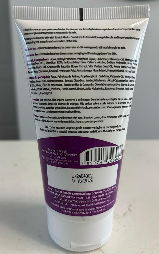 Daily Tratamento - Creme para Estrias 2