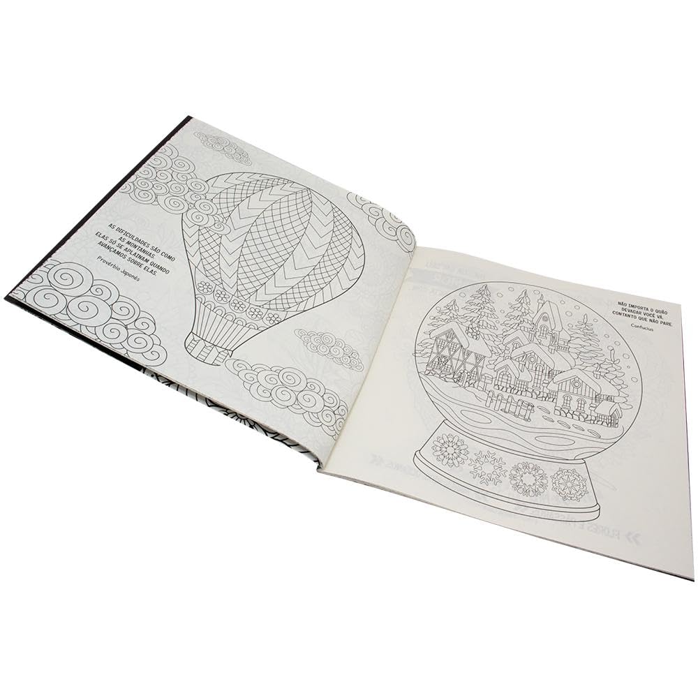 Livro de Colorir Antiestresse: Arteterapia que Inspira 3