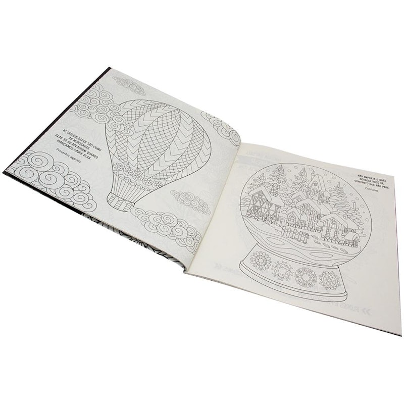 Livro de Colorir Antiestresse: Arteterapia que Inspira 3