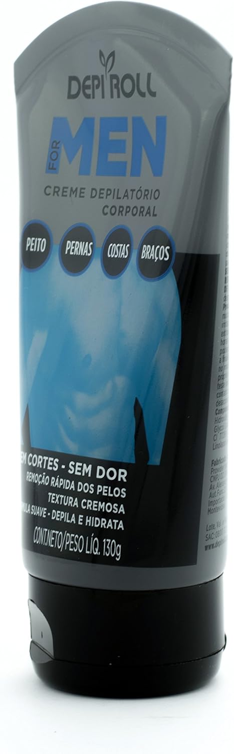 Creme Depilatório Corporal For Men Depiroll 2