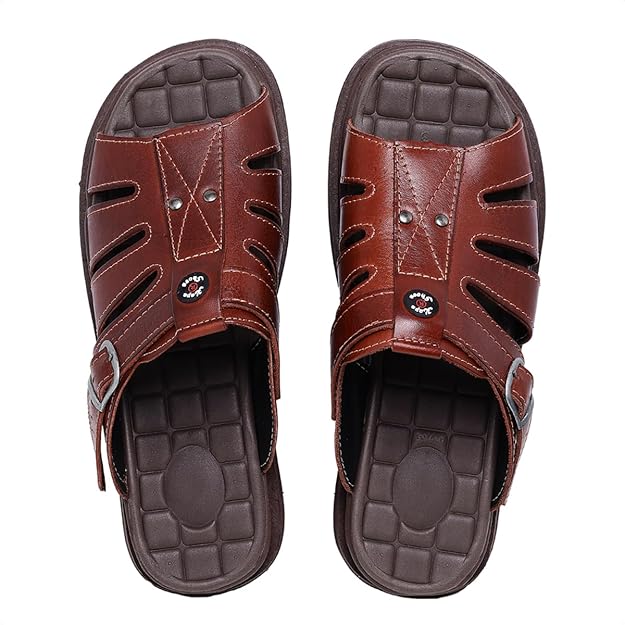 Sandália Masculina em Couro Franciscana 2