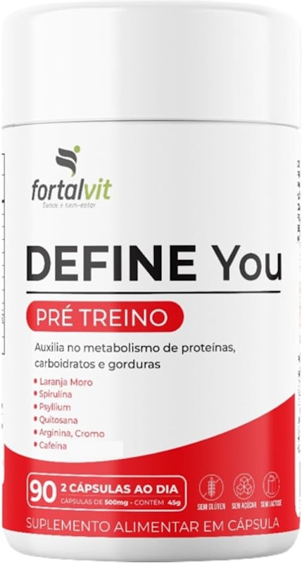 Define You Suplemento Pré-Treino 1