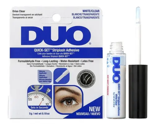 Cola DUO Quick-Set Strip Lash Transparente 3
