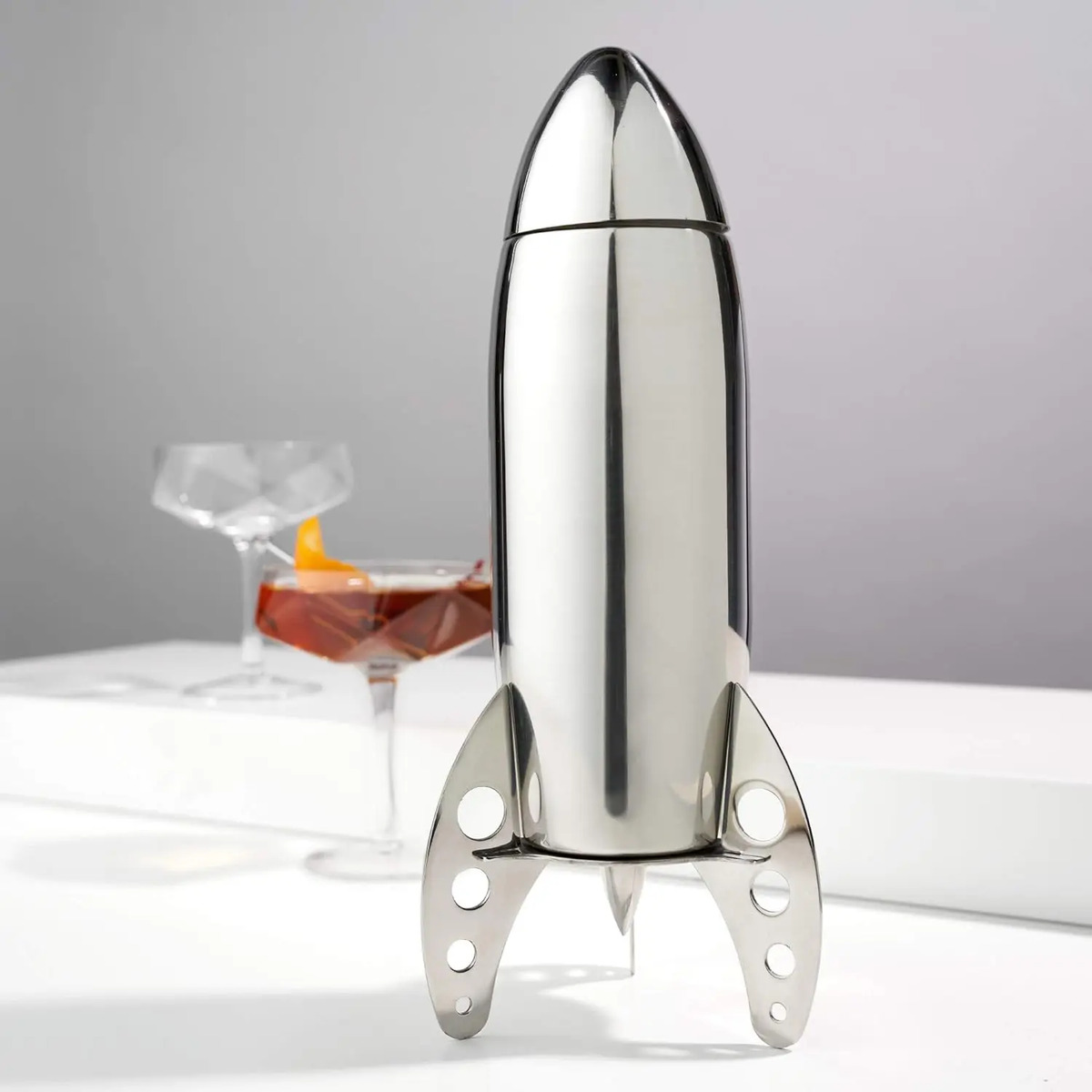 Coqueteleira Irving Rocket em Aço Inoxidável 2