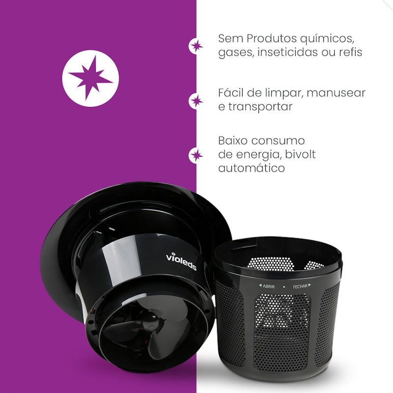 Armadilha Eletrônica para Mosquitos Violeds 5