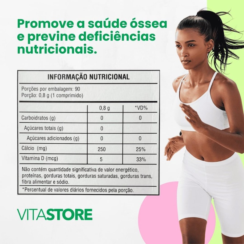 Fixa-Cal Carbonato Cálcio 625 mg + Vitamina D 2