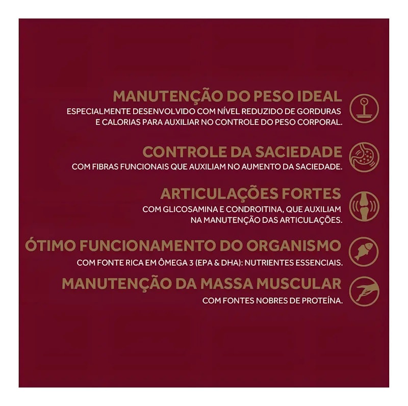 Gran Plus Menu Adulto Light Médio e Grande Frango e Arroz 3