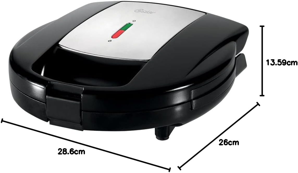 Sanduicheira Waffle Chrome Oster 5