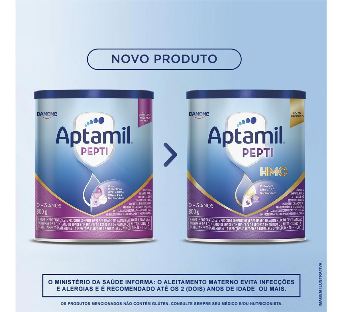 Fórmula Infantil: Aptamil Pepti 800 g - 0-3 anos 2