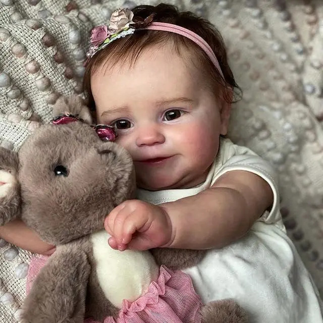 Bebê Reborn Boneca Menina Realista 4