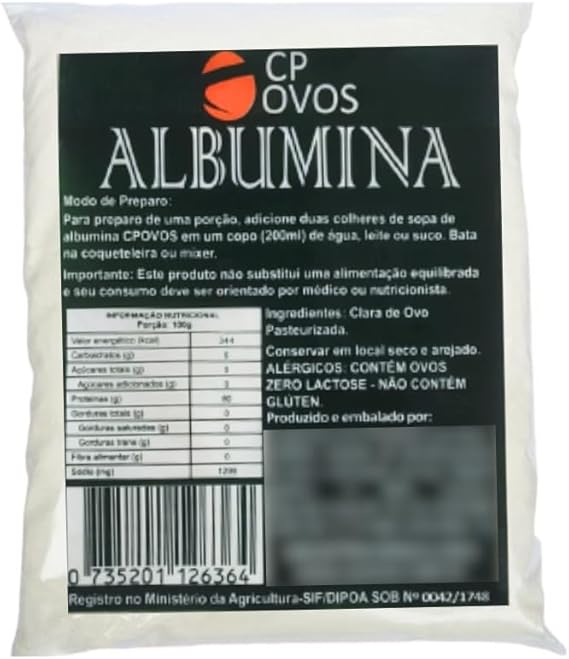 Albumina - 80% Proteína - Suplemento Natural 5