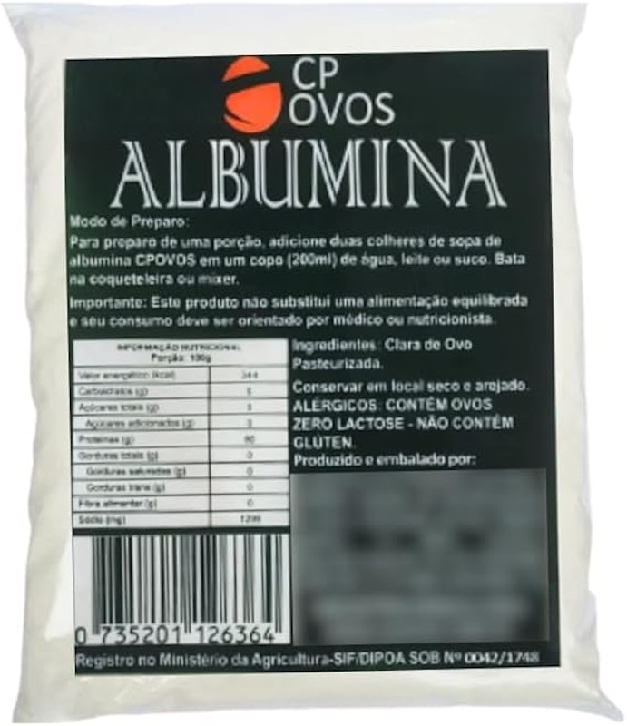 Albumina - 80% Proteína - Suplemento Natural 5