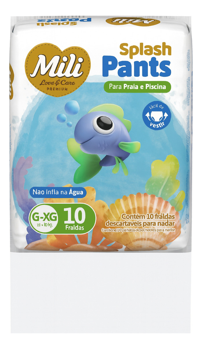 Fralda Infantil Splash Pants 1