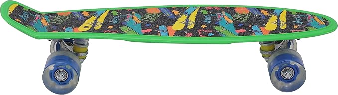 ZippSkate Infantil em Plástico com Luzes nas Rodas 4