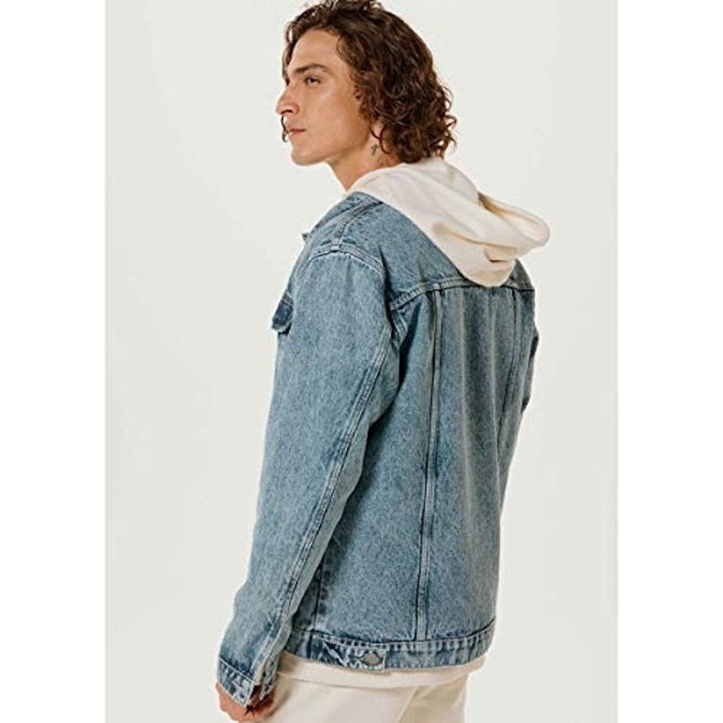 Jaqueta Jeans Masculina Trucker com Lavanderia 2