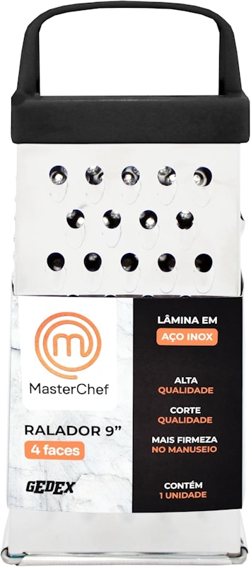 Ralador 9" 4 Faces Masterchef Gedex 1