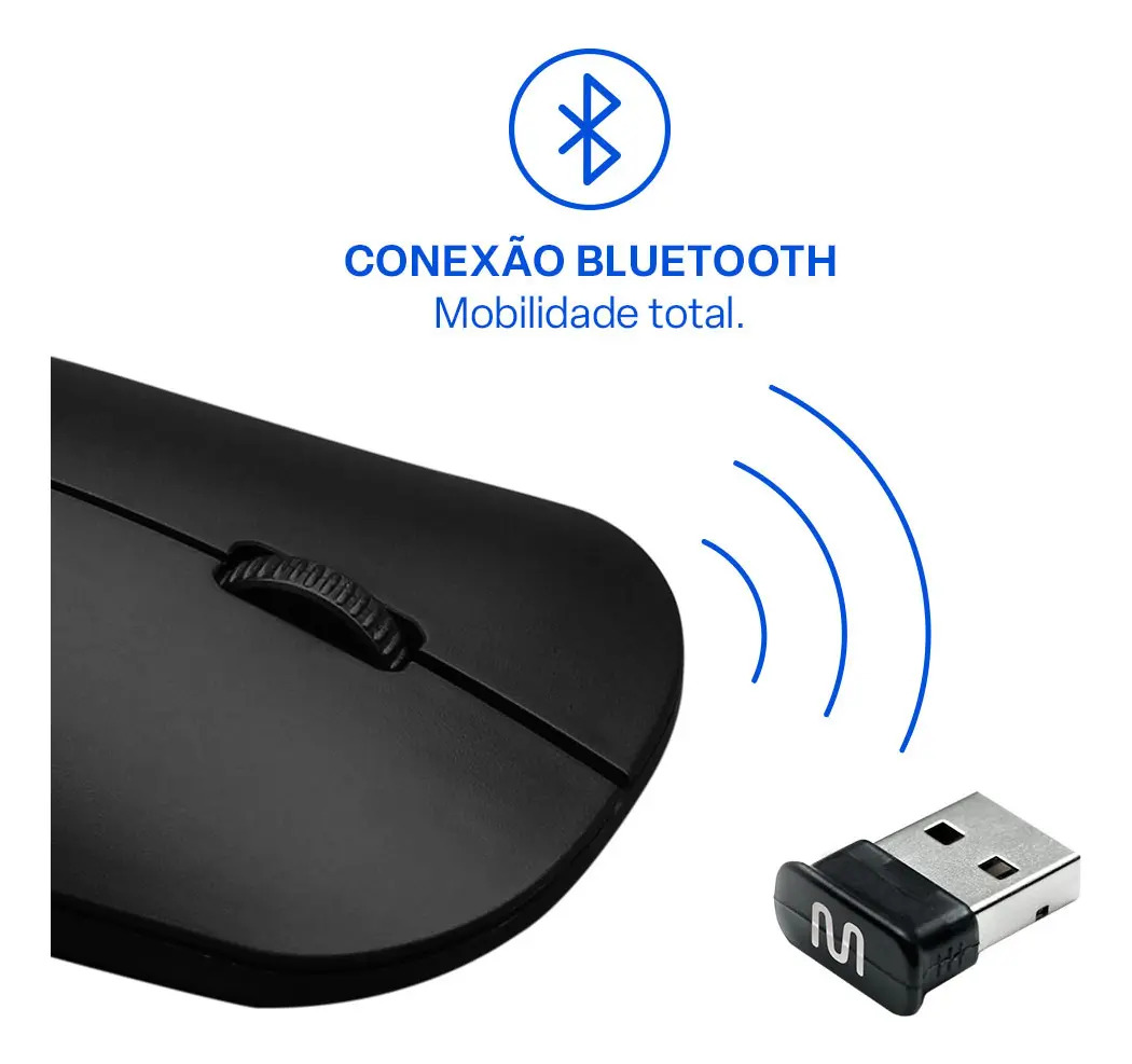 Mouse sem Fio Slim Box Multi 5
