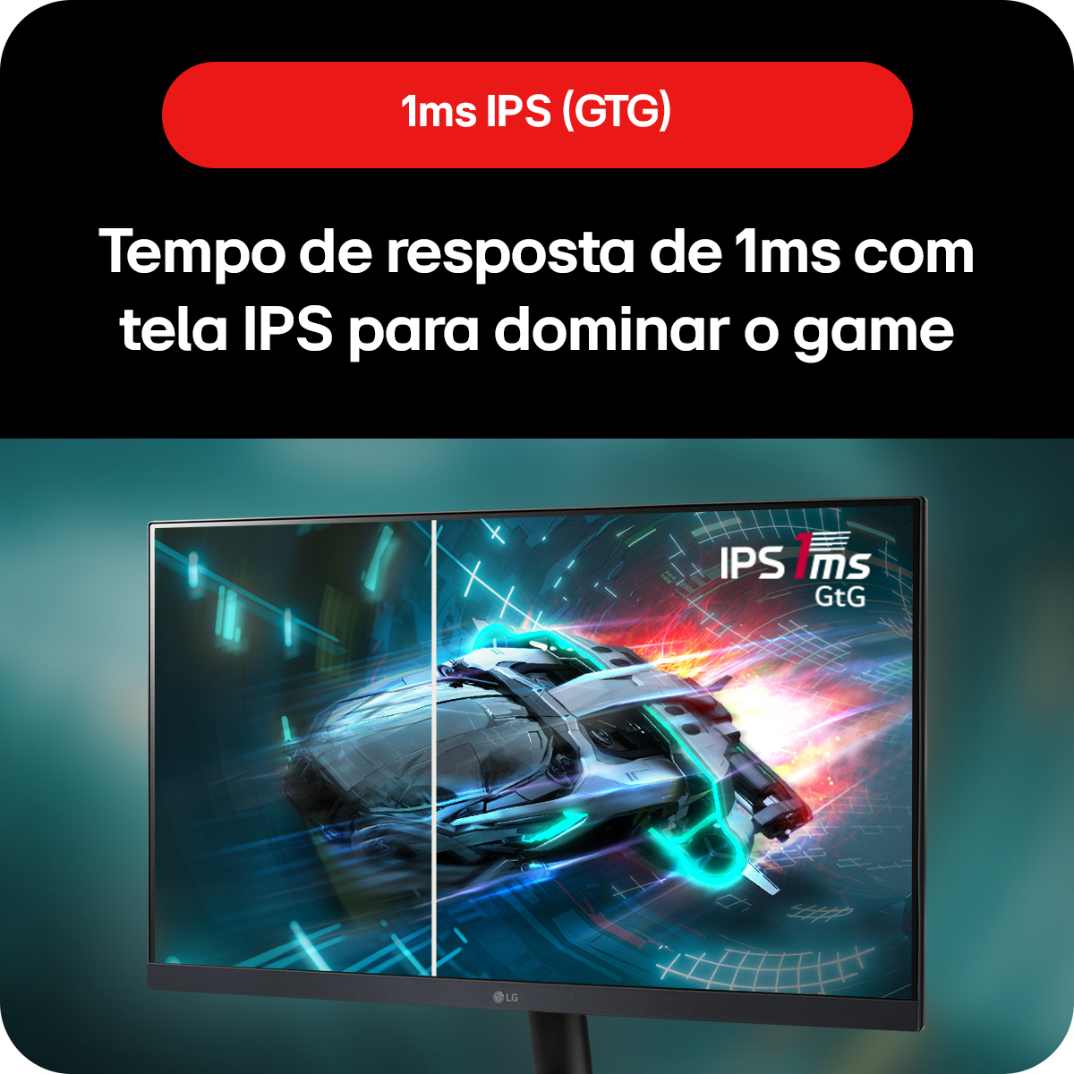 Monitor Gamer LG UltraGear 27" IPS Full HD 5