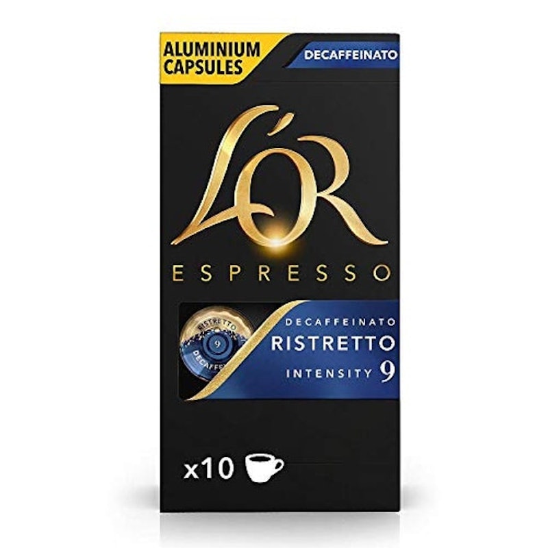 Cápsulas Café L'OR Ristretto Decaffeinato 1