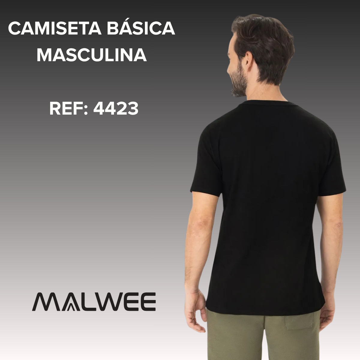 Camiseta Original Masculina Decote Redondo em Algodão Malwee 5