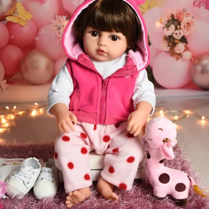 Boneca Bebê Reborn Girafinha 2