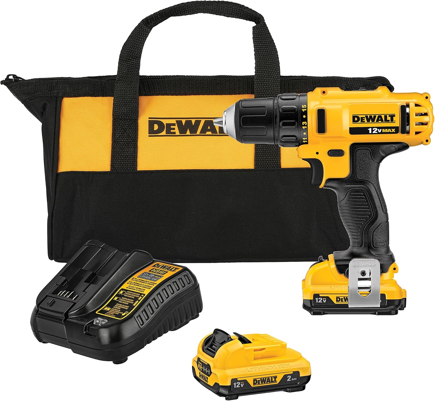 Parafusadeira e Furadeira 3/8" 12 V MAX DeWalt 1