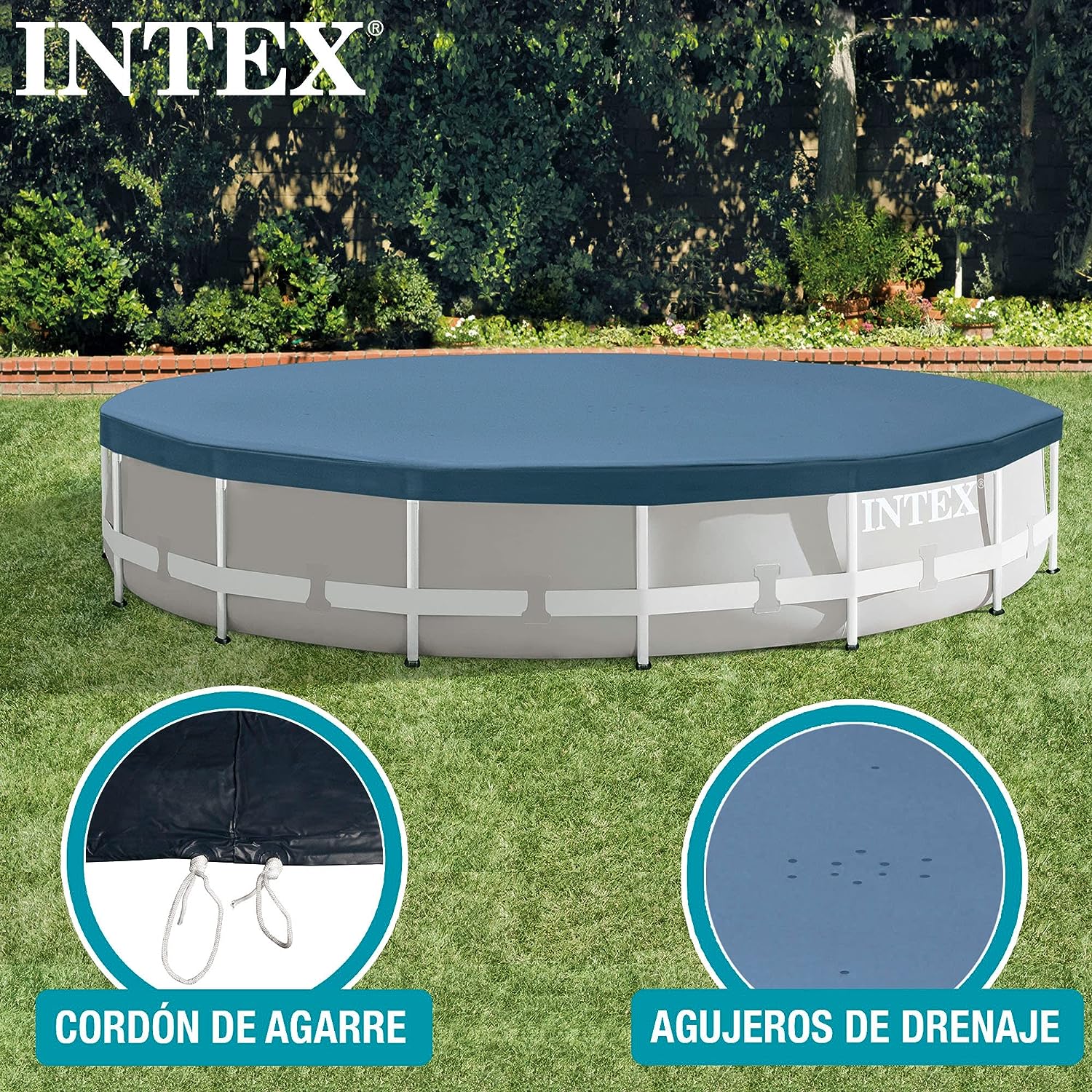 Cobertura de Piscina Ø 305 cm 5