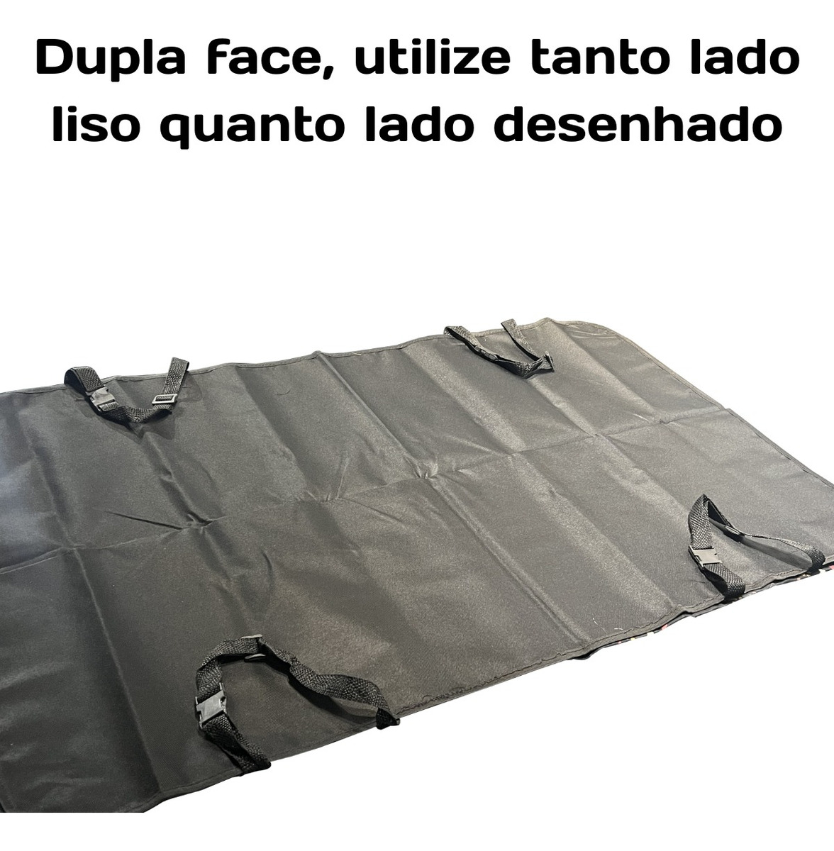 Capa Protetora Dupla Face para Pet Impermeável para Banco de Carro 5