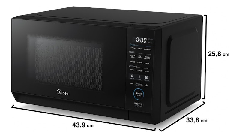 Micro-Ondas 20 L Preto MasterCook Midea 2