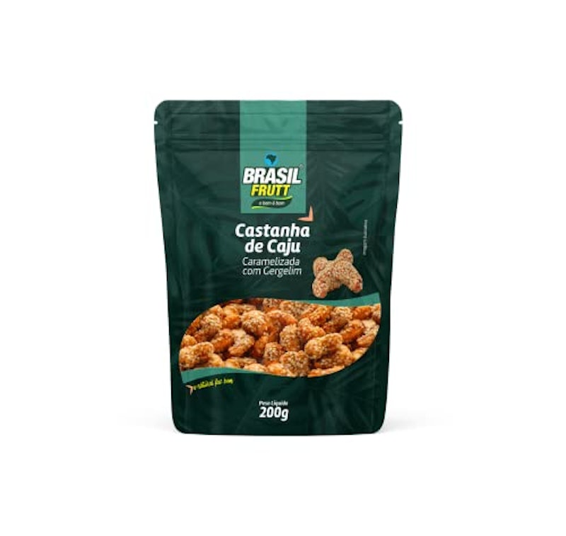 Castanha de Caju Caramelizada com Gergelim 1