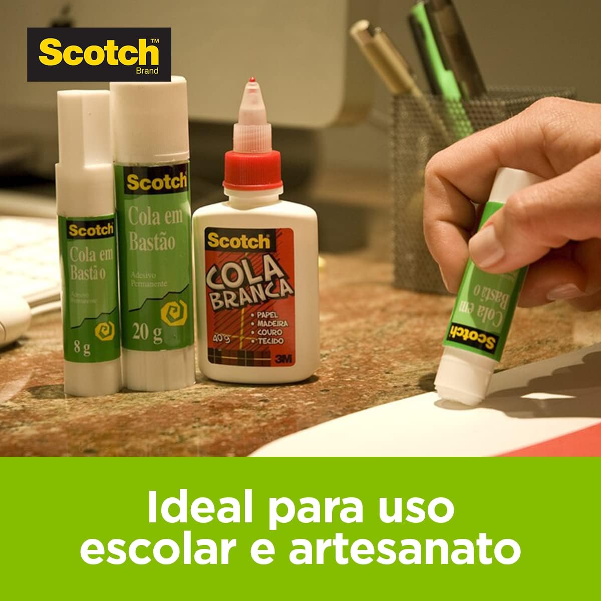 Cola em Bastão Scotch 3M 5