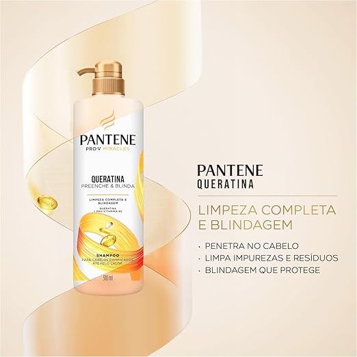 Shampoo Queratina Preenche & Blinda 2