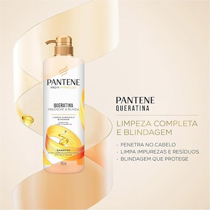 Shampoo Queratina Preenche & Blinda 2
