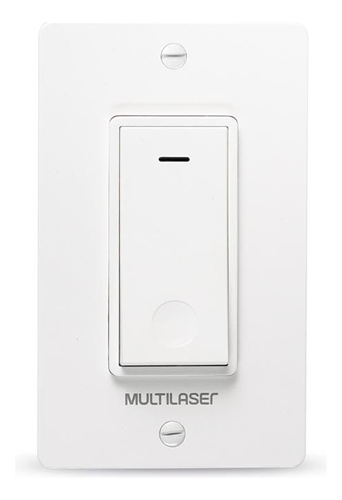 Interruptor Inteligente 1 Tecla Wi-Fi Multilaser Liv 1