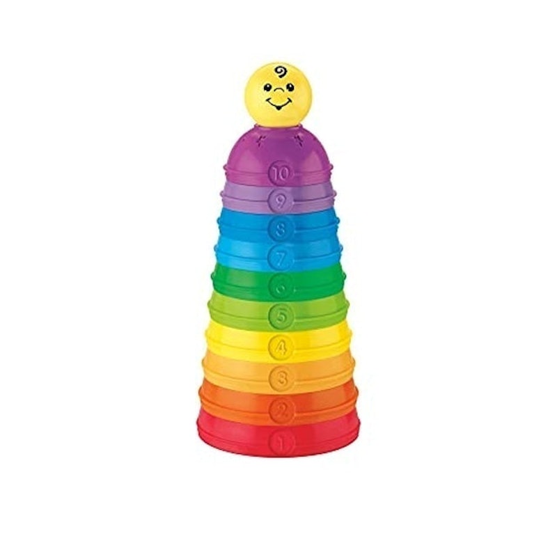 Brinquedo para Bebês Potinhos Empilhar & Rolar 1
