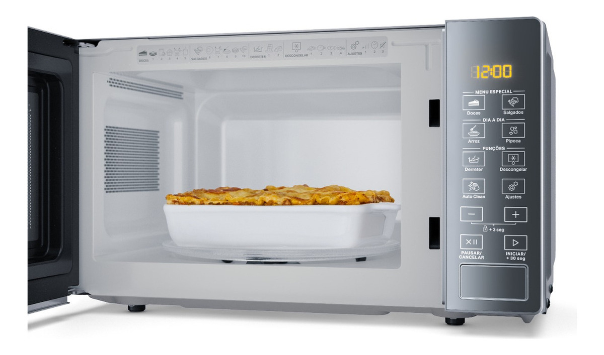 Micro-ondas 20 L Inox Espelhado 5