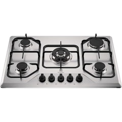 Cooktop 5 Bocas a Gás Electrolux Inox Experience Multi Chama