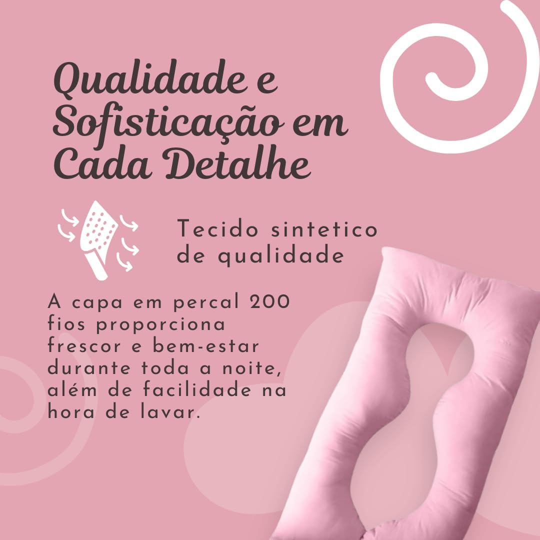 Travesseiro de Corpo para Gestante 5